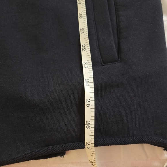 HUGO Navy Asymmetrical Zip Hoodie - Picture 12 of 16